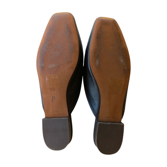 MADEWELL The Adelia Mule in Black Leather Size 8.5 - Picture 7 of 10